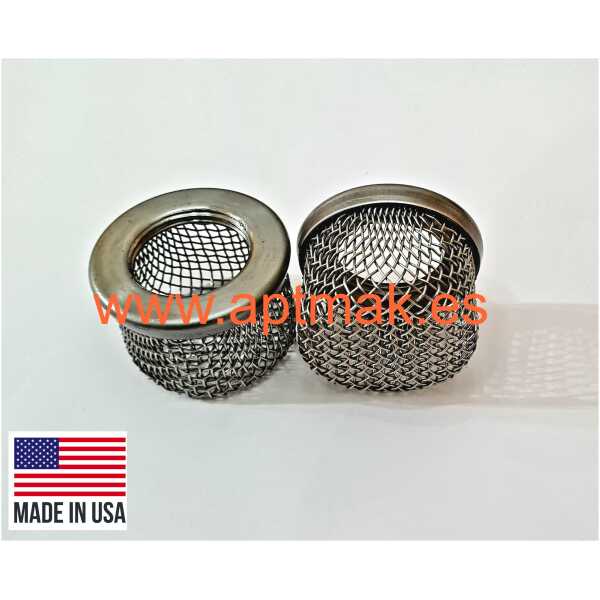 FILTRO ASPIRACION CESTA INOX 1"