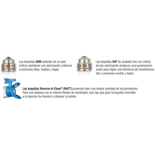 BOQUILLA MIXTA GRACO AXM ORIGINAL