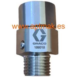 RACOR GIRATORIO GRACO ALTA PRESION M-H 1/4