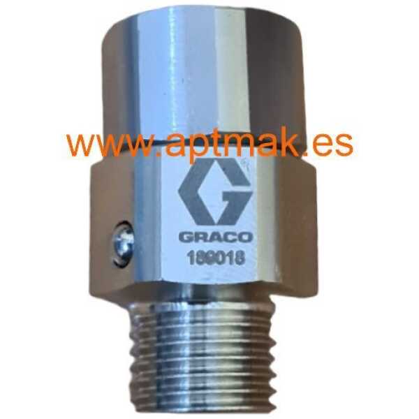 RACOR GIRATORIO GRACO ALTA PRESION M-H 1/4