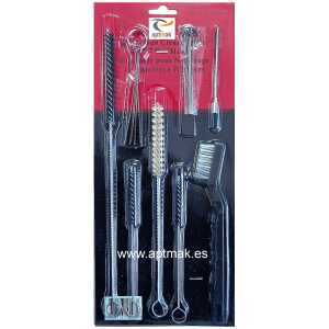 KIT CEPILLOS LIMPIEZA PISTOLA