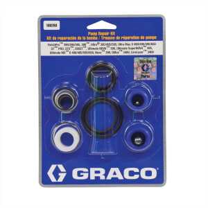 KIT REPARACION EMPAQUETADURAS BOMBA GRACO ST-MAX 290/390/395/495/595, UM 695