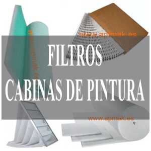 FILTROS DE CABINAS DE PINTURA