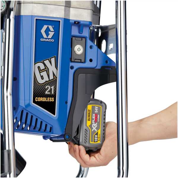EQUIPO PISTON A BATERIAS GRACO GX 21 COMPLETO - Imagen 2